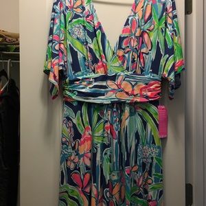 Lilly Pulitzer Pop up print maxi dress